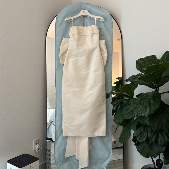 Alexia Maria Margaret Silk  Bow Dress - Picture 5 of 7